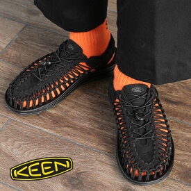 【ポイント5倍】KEEN キーン UNEEK M ユニーク M サンダルシューズ 靴 メンズ ブラック 黒 1014097 アウトドア レジャー キャンプ人気 定番 プレゼント ギフト 通勤 通学 送料無料