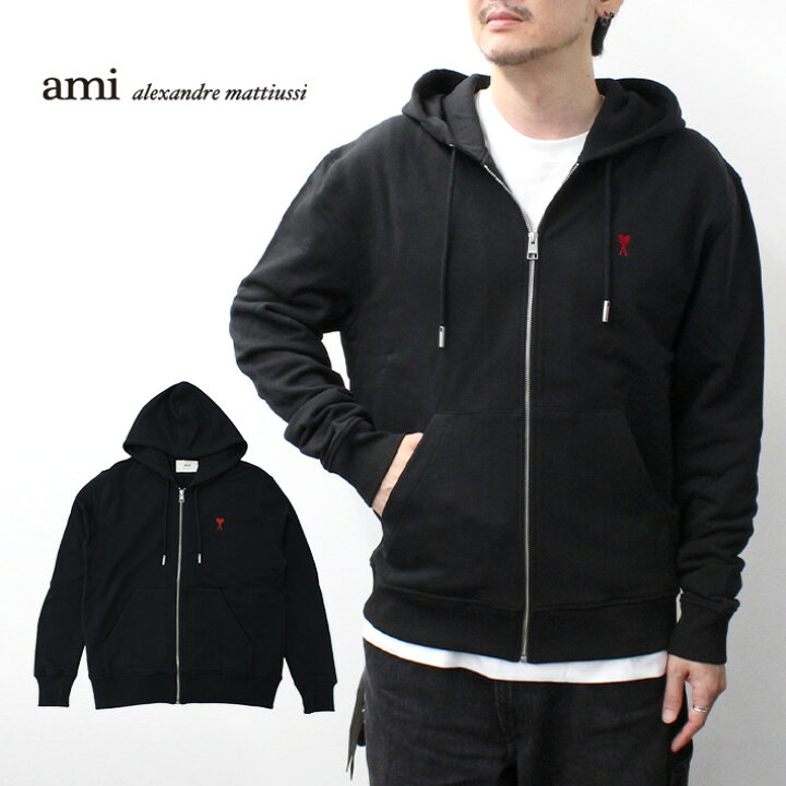 楽天市場】AMI PARIS アミ パリス ループバック オーガニックコットン 