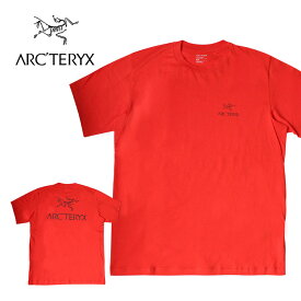 ARC'TERYX ARCTERYX アークテリクス Kragg SL Cotton Bird Word SS クラッグ SLコットン バード ワード ショートスリーブメンズ Tシャツ カットソー 半袖 レッド 赤 X000009535プレゼント ギフト 通勤 通学