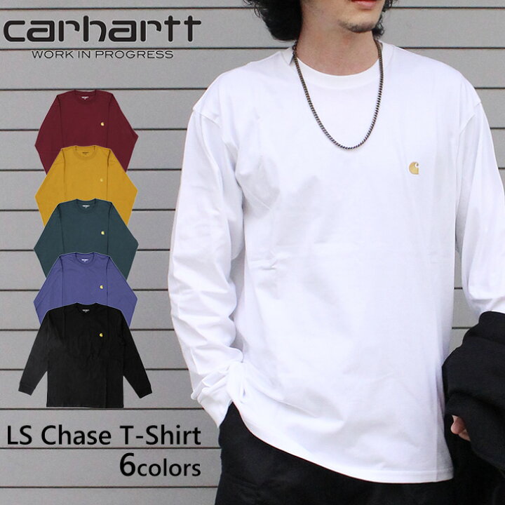 楽天市場】Carhartt WIP カーハート WIP LS Chase T-Shirt ロング  