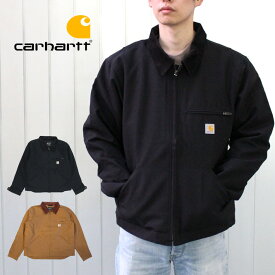 Carhartt カーハート DUCK DETROIT JACKET ダック デトロイト ジャケット アウター メンズ ブラック 103828プレゼント ギフト 通勤 通学 送料無料