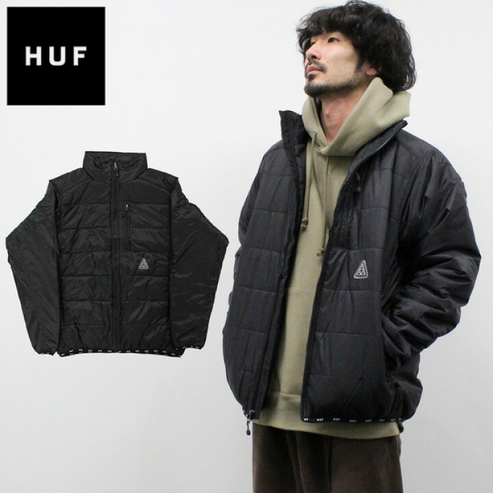 HUF ジャケット 黒