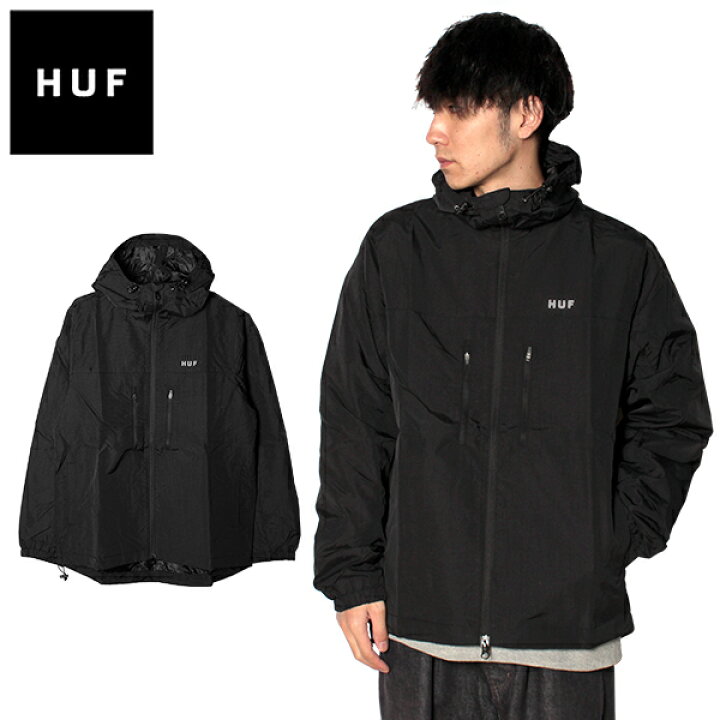 楽天市場】HUF ハフ ESSENTIALS ZIP STANDARD SHELL エッセンシャルズ  