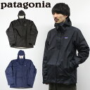 patagonia パタゴニア Men's torrent shell 3L jacket メンズ・トレントシェル3L・ジャケットメンズ ブラック ネイビー 8...