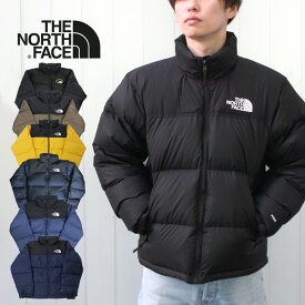 7/10限定！エントリー＆抽選で最大100%Pバック！THE NORTH FACE ザ ノースフェイス 1996 RETRO NUPTSE JACKET レトロ ヌプシ ジャケットダウン アウター ロゴ プリント メンズ NF0A3C8Dブラック 黒 ネイビー イエロー プレゼント ギフト 通勤 通学 送料無料