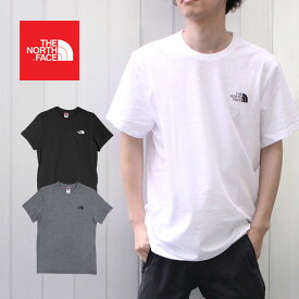 THE NORTH FACE ザ ノースフェイス M S/S SIMPLE DOME TEE シンプル ドーム Tシャツ NF0A2TX5メンズ 半袖 半袖Tシャツ ロゴ プリント メンズプレゼント ギフト 通勤 通学 tsnt 母の日