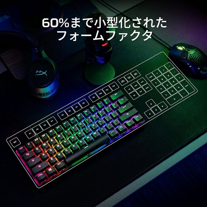 楽天市場】［メーカー公式店］HyperX Alloy Origins 60 メカニカル 