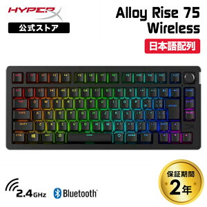 m[J[XnHyperX Alloy Rise 75 CX JjJ Q[~OL[{[h 75%CAEg eL[X {z zbgXbvΉ 91Y91AA#ABJ nCp[GbNX CY Q[~O 