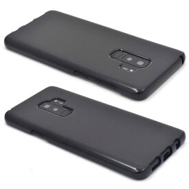 samsung Galaxy S9+ ケース/カバー ハードケース シンプル ベーシック ギャラクシーS9+ /SC-03K / SCV39 ケース/カバー サムスン サムソン おしゃれ おすすめ アンドロイド スマホケース/カバー ブラック 黒