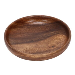 アカシア 食器【キッチン雑貨】 木製トレー アカシアトレー トレー/お皿/アジアン食器/おしゃれ/シンプル/ナチュラル/木製/ウッド/アカシア材 ラウンド