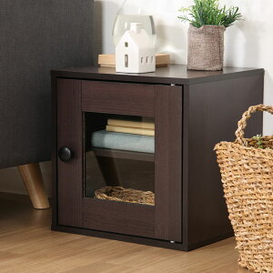 ボックス 収納ボックス 扉付き 棚付き カラーボックス シンプル タイプ キューブ ラック 収納 ボックス オープン 木目 ディスプレイラック 机 デスク カラーボックス ラック 扉 収納 ガラス