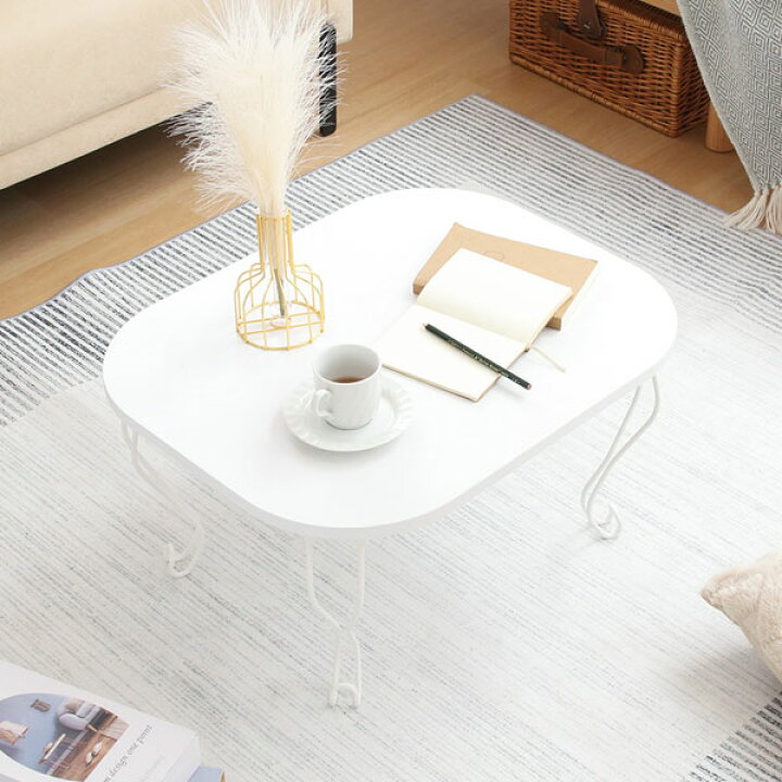 楽天市場】折れ脚テーブル 猫脚テーブル 折りたたみ 折りたたみ  