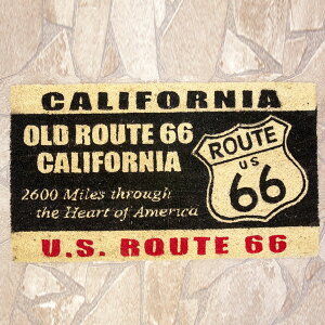 ���փ}�b�g WELCOME RT66 California �A�����J���G�� �R�C���[�}�b�g ���O ���� ���� �􂦂� ���^ ����~�� �X�� ������� �E�F���J�� �h�A�}�b�g ������� �R�C���[ �}�b�g �z�[�� ��� ������ �X��