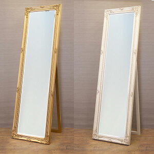 鏡 ミラー スタンドミラー チャーチルウッド おしゃれ リビング スタジオ ミラー アンティーク 省スペース 玄関 ドレッサー カガミ 家具 美容室 エステ サロン おしゃれ シルバー アンティー