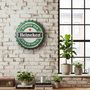 �r�A�[�L���b�v �G���{�X�v���[�g �n�C�l�P�� Heineken �|�X�^�[ �A���e�B�[�N���^���G���{�X�v���[�g �Ŕ� �X�� �K���[�W �f�B�X�v���C