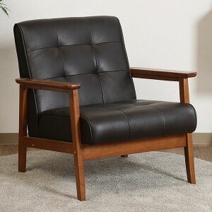 ソファー ヴィンテージ アンティーク レトロ モダン 1人掛け 一人用 合皮 レザー おしゃれ 1人掛け 北欧 ソファー シンプル 一人掛け コンパクト リビングソファー PU