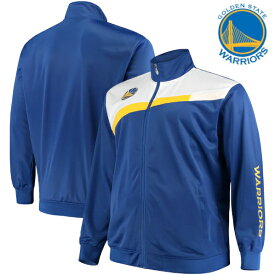 大きいサイズ MAJESTIC GOLDEN STATE WARRIORS NBA WARM UP JACKET(ウォリアーズ)ウィンドブレーカー ジャケット ナイロン ジャケット ジャケットウオームアップ　ジャケットジャンパー nba バスケットボール　ユニホーム メンズ ジャージ　LL 2L 3L 4L 5L