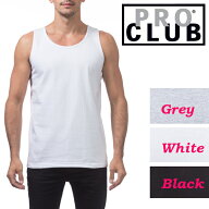 【111】S〜3XL PRO CLUB (プロクラブ)(ヘビーウェイト) HEAVY WEIGHT TANK TOP ヒップホップ衣装　ダンス…