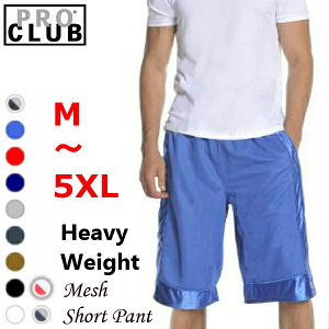 �y161�zPRO CLUB�@(�v���N���u)�@�y�S8�F�z�y���[�z[�����y]�@�q�b�v�z�b�v�ߑ��@�_���X�@�ߑ� PROCLUB Mesh Short Pants�@���b�V���V���[�g �p���c�����Y�傫���n�[�t�p���c�@�傫���T�C�Y�����Y