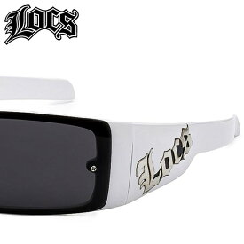 (8LOC9063-WHT)Locs,s Shade All White Frames Men's Sunglasses OGサングラス【ロックス】【LOS ANGELES US DESIGN メキシカン/チカーノ/BKスタイル】サンシェードロス　アンゼルス　LA ギャングスター ホミー　ヒップホップ　ストリート メンズ　サングラス