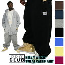 【162】PRO CLUB　(プロクラブ) ヘビーウェイト スエット カーゴ ロング パンツヒップホップ衣装　ダンス　衣装【S〜7XL】Pro club PROCLUB【全7色】スウェット メンズ 大きいサイズ LL 2L 3L 4L 5L 7L
