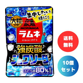 森永製菓 大粒ラムネ 強炭酸シュワソーダ 25g×10袋 賞味期限2026/04