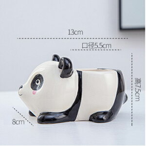 【vase322】植木鉢 プランター アニマル 多肉ポット 盆栽鉢植え インテリア置物 サボテン鉢 造花 ワニ パンダポット 母の日