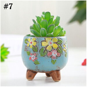 【vase317】植木鉢 花模様 ミニ シンプル プランター 多肉植物 多肉ポット 盆栽鉢植え 植木鉢 花瓶 インテリア置物