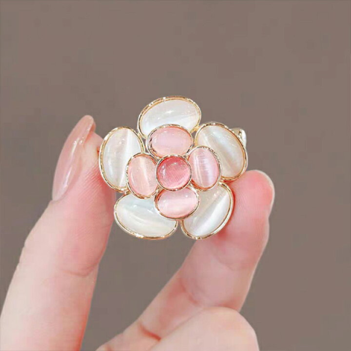楽天市場】【accessories00302】レディース ブローチ ラインストーン 