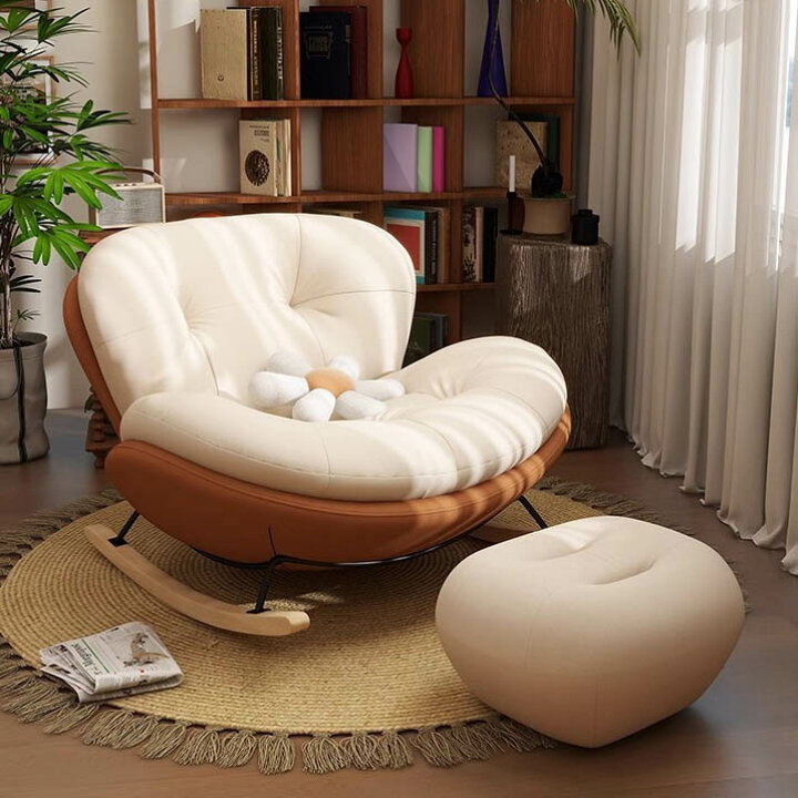 楽天市場】【chair007】送料無料 ロッキングチェア リラックスチェア 1 