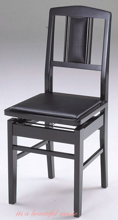 9949円 新品■送料無料■ イトマサ AE 黒 ピアノ椅子 高低自在椅子