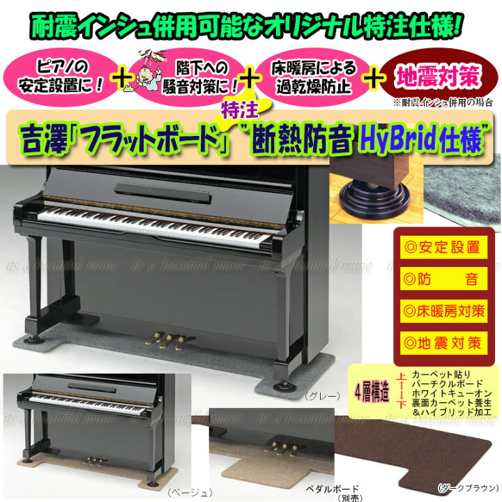楽天市場】【its】耐震インシュレーターが併用可能な裏面滑り止め加工 
