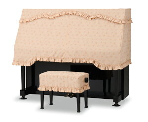 【its】Rakuten出店17年感謝!ピアノクロス同梱プレゼント中です!アップライトピアノカバー(ハーフカバー) 吉澤PC-696BB「いろんな楽器が大集合のブラスバンド柄」【各サイズ選択可】