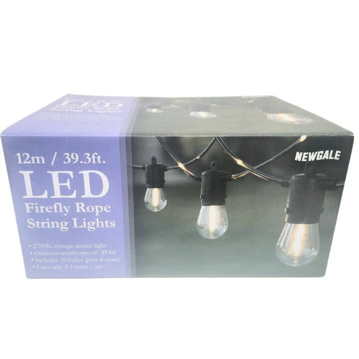楽天市場】【レビュー300円割引特典】ストリングライト LED NEWGALE 