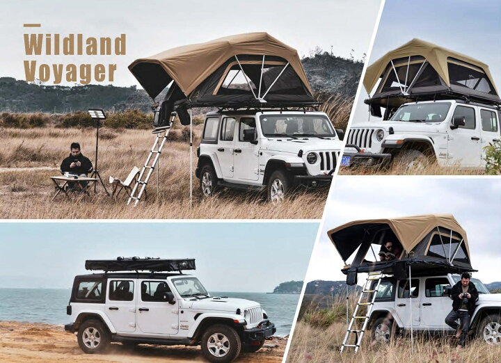 楽天市場】ルーフトップテント WILDLAND ワイルドランド ボイジャー 