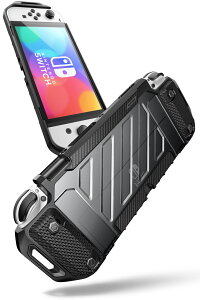 SUPCASE Nintendo Switch OLED�i�L�@EL���f���j 2021�p�P�[�X ��̌^ �ϏՌ� �l�ԍH�w ���K �C�V���X�C�b�`OLED���f���p �h�b�L���O�\�Ȋ��ȕی�P�[�X Nintendo Switch�R���\�[���Ή� UBPro�V���[�Y