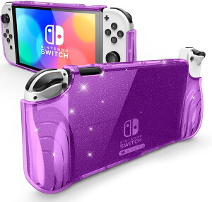 Mumba Nintendo Switch OLED 2021�p�P�[�X �L�@EL���f�� Nintendo Switch Lite �ی�N���A�J�o�[ TPU�O���b�v�t�� �S�ʕی� ���h�~ �w��h�~ �Ռ��z�� Joy-Con �R���g���[���[�Ή� [Thunder �V���[�Y]