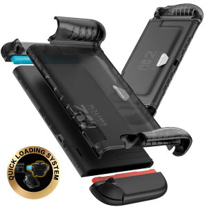 i-Blason Nintendo Switch 2 2025p P[X ϏՌ Obv TPUObv یJo[ hbLO\ lԍHw ̌^ ₷ Joy-Con Rg[[Ή
