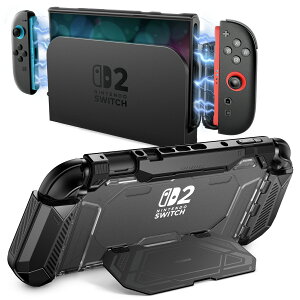 i-Blason Nintendo Switch 2 2025p P[X ϏՌ TPUObv یJo[ ߉\ȋX^ht lԍHw ̌^ ₷@܂肽ݎ@Joy-Conz_[ Joy-Con