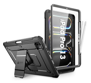 SUPCASE iPad Air 13�C���` 2026/2025/2024�ʗp iPad Air 11�C���` 2026/2025/2024�ʗp iPad10 10.9 iPadPro 11/12.9 iPadPro 2020/2021 Air10.9 iPad Mini6 8.3 �J�o�[�S�ʕی� �X�^���h���� �t�B�����t�� Apple Pencil(��2����)���M��
