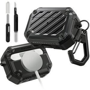 SUPCASE Airpods Pro �P�[�X AirpodsPro (2023/2022/2019 ���f�����p) �ϏՌ� MagSafe�Ή� �h�o 360°�S�ʕی�J�o�[ �X�^�C���b�V�� AirPods Pro �P�[�X�J�o�[ Apple AirPods Pro ��1/2����ɓK�p UBMag�V���[�Y