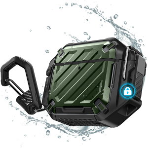 SUPCASE AirPods Pro 3 �P�[�X 2025 �h���J�o�[ Airpods 4 2024 �P�[�X AirPods Pro �P�[�X Apple AirPods Pro ��1/2����ɓK�p MagSafe �Ή� �ϏՌ� �h�o 360°�S�ʕی� �h�� ���S���b�N�t�� �J���r�i�t�� �X�^�C���b�V