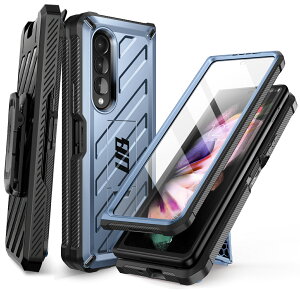 SUPCASE Galaxy Z Fold 4 5G (2022) SC-55C/SCG16 P[X Galaxy Z Fold 3 5G (2021) SC-55B / SCG11 Sʕی ČRMILKi擾 یtBt X^h@\ ϏՌ |Nbvt ی op[ UnicornV[Y