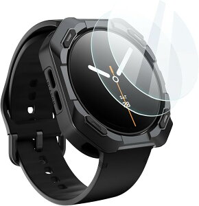 i-Blason GalaxyWatch 8 44mm Jo[ Watch7Ultra 47mm P[X Samsung Watch6 Galaxy Watch 5 Pro 45mm (2022) یJo[ Sʕی 2ʃtBt poh Ռz ohƃP[X  voh u