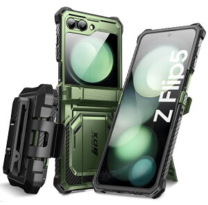 �y���K�i�zi-Blason Galaxy Z Flip 6 2024 Galaxy Z Flip 5 5G (2023) �P�[�X �ی�J�o�[ �ČRMIL�K�i�擾 �ی�t�B�����t�� �q���W�ی� �ϏՌ� �����X�^���h�t�� �x���g�N���b�v�t�� ������ ���E�ȒP Armorbox 
