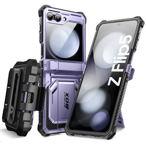 �y���K�i�zi-Blason Galaxy Z Flip 6 2024 Galaxy Z Flip 5 5G (2023) �P�[�X �ی�J�o�[ �ČRMIL�K�i�擾 �ی�t�B�����t�� �q���W�ی� �ϏՌ� �����X�^���h�t�� �x���g�N���b�v�t�� ������ ���E�ȒP Armorbox 