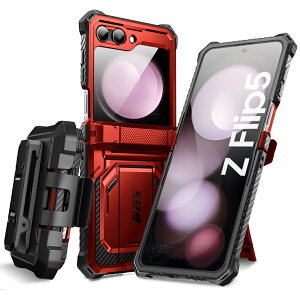 �y���K�i�zi-Blason Galaxy Z Flip 6 2024 Galaxy Z Flip 5 5G (2023) �P�[�X �ی�J�o�[ �ČRMIL�K�i�擾 �ی�t�B�����t�� �q���W�ی� �ϏՌ� �����X�^���h�t�� �x���g�N���b�v�t�� ������ ���E�ȒP Armorbox 