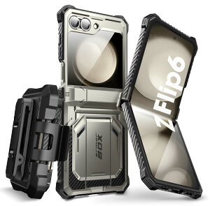 �y���K�i�zi-Blason Galaxy Z Flip 6 2024 Galaxy Z Flip 5 5G (2023) �P�[�X �ی�J�o�[ �ČRMIL�K�i�擾 �ی�t�B�����t�� �q���W�ی� �ϏՌ� �����X�^���h�t�� �x���g�N���b�v�t�� ������ ���E�ȒP Armorbox 