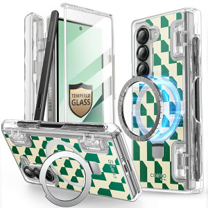 i-Blason Galaxy Z Fold 6 (2024) یJo[ ČRMILKi擾 یtBt X^ht CX[dΉ y[   d̍\ ϏՌ Y 킢 op[ CosmoV[