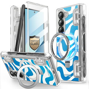 i-Blason Galaxy Z Fold 6 (2024) یJo[ ČRMILKi擾 یtBt X^ht CX[dΉ y[   d̍\ ϏՌ Y 킢 op[ CosmoV[